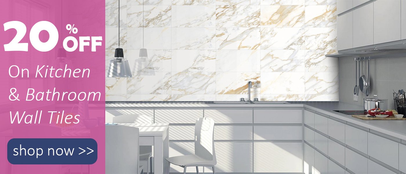 20 % off on Wall Tiles
