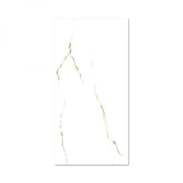 Flavelo Gold Marble Effect Gloss Rectified Extra Large Porcelain Floor Tile   1200mm x 600mm Floor Tiles