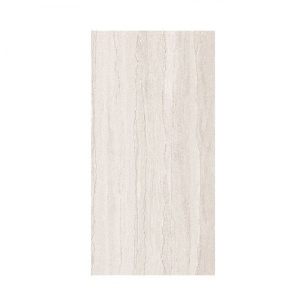 Valencia Ivory Matt Travertine Effect Porcelain Wall   Floor Tile   600mm x 300mm Porcelain Tiles